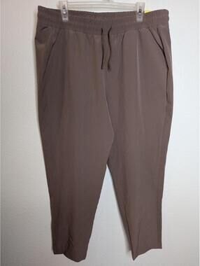 All in Motion Taupe Tapered Jogger Pants XXL Athleisure Travel Pants